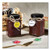 Key tags with metal rim pack of 50 in four colors