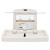 Rubbermaid 781888pla horizontal baby changing station