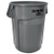 Rubbermaid Brute RCP263200GY 32 Gallon Grey Vented Trash Can