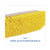 Boardwalk BWK3410 Dual Surface Scrub Brush, Yellow Polypropylene Bristles, 10 inch Brush