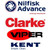 Nilfisk NF56508531 door assembly for Clarke Viper and