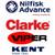 Nilfisk NF56414214 wheel 3.94x350 for Clarke Viper and