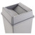 Rubbermaid 2664gra Untouchable trash can top large