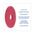 Boardwalk BWK4012RED red clean and buff floor pads