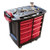 Rubbermaid 7734bla work center cart