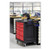 Rubbermaid 7734bla work center cart