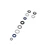 Nilfisk NF33011774 gasket kit cyl flap side