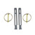 Hawk A0300WP Mounting Pin Kit for horse shoe weights