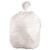 Commercial trash bags 10 gallon 24x23 .4 mil case of 500 white, linear low BWK2423EXH Boardwalk