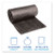 Boardwalk BWK2423L 10 gallon trash bags case of