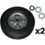 Rubbermaid FG1004L30000 tilt truck part 10 inch wheel