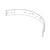 Betco E8386900 Squeegee Blade Rear Shore 33 replaces