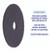 Boardwalk BWK4019BLA black strip floor pads 19 inch