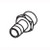 Betco E8226900 fitting 0.625 inch threaded x 0.375