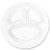 Concorde non laminated foam dinnerware plates 10.25 inch
