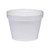 Foam containers 4oz squat container case of 1000