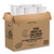 Foam hinged lid carryout containers 5 inch medium