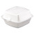 Foam hinged lid carryout containers 5 inch medium