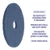 Boardwalk BWK4020BLU blue scrub floor pads 20 inch