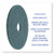 Boardwalk BWK4020GRE green scrub floor pads 20 inch