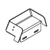 Nilfisk NF56414118 bracket latch for Clarke Viper and