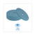 Boardwalk BWK4020AQU aqua burnishing floor pads 20 inch