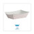 Boardwalk BWK30LAG050 paper food trays clay coated paper