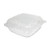 Clearseal clear hinged lid containers large 8.875 X