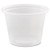 Conex Complements portion cups clear polypropylene 1oz size