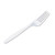 Heavyweight plastic forks full size cutlery dense