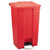 Rubbermaid 6146red step on trash can 23 gallon