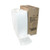 Foam hinged lid 3 compartment carryout containers large