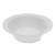 Unlaminated Foam Dinnerware, Bowl, 5 oz, 4.5" Diameter, White