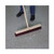 Boardwalk BWK20324 push broom 24 inch hardwood block stiff polypropylene maroon bristles