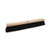 Boardwalk BWK20624 push broom 24 inch hardwood block plastic bristles black