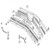 Betco E8342000 squeegee assembly replaces part 200273