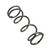 Nilfisk NF56384068 spring left wound 0.255 o.d. for