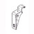 Nilfisk NF60225A swivel wldmt squeegee pltd for Clarke