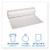 Commercial trash bags 60 gallon 38x58 1.1 mil case of 100 