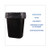 Low-Density Waste Can Liners, 16 gal, 1 mil, 24 x 32, Black, 15 Bags Roll, 10 Rolls/Carton
