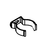 Betco E8729600 Nusource drain hose clip