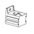 Nilfisk NF9096964000 harness electric box for Clarke Viper