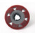Floor buffer pad holder uniblock three quarter inch