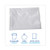 Boardwalk BWKW3858X 60 gallon trash bags white