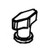 Nilfisk NFVA85003 knob for Clarke Viper and Advance