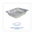 Boardwalk BWKSTEAMHFDP Aluminum Steam Table Pans indo
