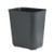 Rubbermaid 2543bla trash can 7 gallon wastebasket fire