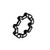 Nilfisk NFVF48213 gasket clamp plate for Clarke Viper