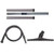 NaceCare PPR380 dry canister HEPA vacuum two speed motor with AST6 productivity carpet kit