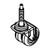 Nilfisk NFVF54011 caster dual swivel for Clarke Viper